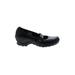 Merrell Flats: Slip-on Chunky Heel Classic Black Print Shoes - Women's Size 7 1/2 - Round Toe