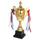 SUPVOX 2 Pcs Basketball Trophy Medals Cup Trophy Mini Baseball Style Trophy Cup Sports Trophies Cup Golden Trophies Winner Trophy Kids Toys Classic Toys Christmas Toys Large Big Trophy