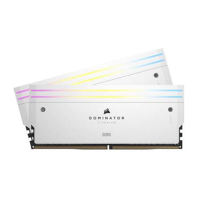 Corsair 64GB DOMINATOR TITANIUM RGB DDR5 4800 MHz DIMM Memory Kit (2 x 32GB) CMP64GX5M2X6600C32W