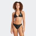Bustier-Bikini ADIDAS PERFORMANCE "SPW NECKH BIK" Gr. M, N-Gr, schwarz-weiß (black, white) Damen Bikini-Sets Bekleidung