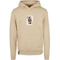 Hoodie CAYLER & SONS "Herren WL Compton Card Hoody" Gr. L, beige (sand, mc) Herren Sweatshirts