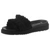 Pantolette ARA "KENT", Damen, Gr. 38, schwarz, Ziegenveloursleder, modisch, Schuhe, Keilabsatz, Sommerschuh, Schlappen zum Schlupfen