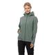 Funktionsjacke JACK WOLFSKIN "ELSBERG 2.5L JKT W" Gr. L, grün (hedge green) Damen Jacken Sportjacken