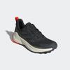 Wanderschuh ADIDAS TERREX "TRAILMAKER 2", Gr. 42, grau (carbon, grau six, core schwarz), Synthetik, Textil, sportlich, Schuhe