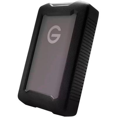SANDISK externe HDD-Festplatte "G-DRIVE ArmorATD", grau (space grau), 5 TB, Festplatten