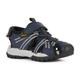 Sandale GEOX "J BOREALIS BOY B" Gr. 25, blau (navy, grau) Kinder Schuhe