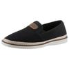 Slipper RIEKER, Herren, Gr. 46, schwarz, Textil, casual, Schuhe, Espadrilles, Sommerschuh 150 Jahre RIEKER Jubiläumsartikel