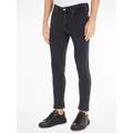 Skinny-fit-Jeans CALVIN KLEIN JEANS "SKINNY" Gr. 32, Länge 34, grau (denim grey) Herren Jeans Skinny-Jeans