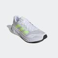 Laufschuh ADIDAS PERFORMANCE "QUESTAR" Gr. 43, grün (cloud white, green spark, crystal white s16) Schuhe Herren