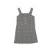 OshKosh B'gosh Dress: Gray Checkered/Gingham Skirts & Dresses - Kids Girl's Size 6