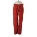 American Eagle Outfitters Cord Pant: Red Batik Bottoms - Women's Size 32