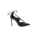 Aquazzura Heels: Pumps Stiletto Chic Black Solid Shoes - Women's Size 36 - Pointed Toe