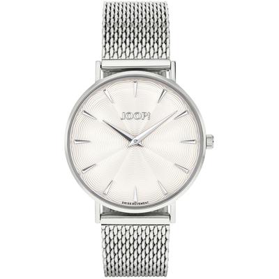 Quarzuhr JOOP, silber (silberfarben), Armbanduhren, Damen, Armbanduhr, Damenuhr, analog, Edelstahlarmband Image