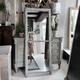 Single Antique French Full Length Mirror