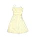 Shoshanna Casual Dress - A-Line: Yellow Print Dresses - Women's Size 0