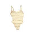 J.Crew One Piece Swimsuit: Yellow Swimwear - Women's Size 10
