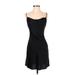 Urban Outfitters Cocktail Dress - Mini: Black Solid Dresses - Women's Size Small