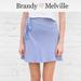 Brandy Melville Skirts | Brandy Melville Genevieve Blue Skirt | Color: Blue | Size: Size S /One Size Fits Most