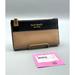 Kate Spade Bags | Kate Spade Morgan Cafe Mocha Colorblock Saffiano Small Slim Bifold Wallet K8956 | Color: Black/Tan | Size: Os