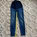 Madewell Jeans | Madewell Maternity Over-The-Belly Skinny Jeans In Danny Wash Size 26 | Color: Blue | Size: 26m