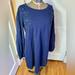 Lilly Pulitzer Dresses | Lily Pulitzer Long Sleeve Navy Dress With Beaded Floral Accents Sz Xl | Color: Blue | Size: Xl