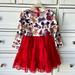 Disney Dresses | Disney | Nwot Christmas Dress | Color: Red | Size: 4tg