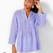 Lilly Pulitzer Tops | Lilly Pulitzer Sarasota Tunic Top Lilly’s Lilac Seacoast Linen Sz Xs New | Color: Purple | Size: Xs