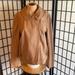 Tory Burch Jackets & Coats | Never Used Tory Burch Sheep Leather Jacket. | Color: Tan | Size: 14