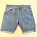 Levi's Shorts | Levi’s Men’s Medium Wash 501 Button Fly Denim Shorts Size 36 Blue | Color: Blue | Size: 36