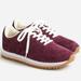 J. Crew Shoes | J. Crew Retro Style Suede Trainers In Midnight Burgundy | Color: Purple/Red | Size: 8.5