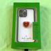 Kate Spade Cell Phones & Accessories | Kate Spade Iphone 15 Pro Max Case With Heart Stability Ring:Nwt | Color: Red/White | Size: Iphone 15 Pro Max