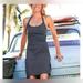 Athleta Dresses | Athleta Modra Heather Gray Halter Mini Dress Size 4 | Color: Gray | Size: 4