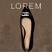 Ralph Lauren Shoes | Lauren Ralph Lauren Lilah Ballet Flats Shoes Size 9b Msrp: $145.00 Worn Once | Color: Black | Size: 9
