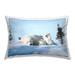 Stupell Polar Bear & Cub in Snow Design by Philip Marazzi