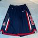 Nike Shorts | Men’s Nike University Of Arizona Wildcats Authentic Team Issued Shorts Sz M | Color: Blue/Red | Size: M