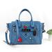 Coach Bags | Coach Swagger 27 With Embellished Canyon Quilt Leather Blue | Color: Blue | Size: Os
