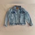 Levi's Jackets & Coats | Levi’s Men’s Distressed Denim Jacket | Color: Blue | Size: M