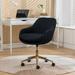 Mesh Fabric Adjustable Swivel Home Office Desk Chair with Metal Base