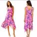 Lilly Pulitzer Dresses | Lilly Pulitzer - Sloan Dress In Plume Bloom Size L | Color: Blue/Pink | Size: L