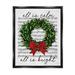 The Holiday Aisle® All Is Bright Holiday Music Canvas in Green | 21 H x 17 W x 1.7 D in | Wayfair 540CBA90F14D40019BB5DD96A50E299A