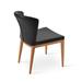 sohoConcept Capri Wood Dining Chair in Ash Natural Upholstered in Brown | 32.5 H x 19 W x 23.5 D in | Wayfair CAP-WOOD-NAT-08