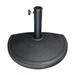 US Weight 20 Lb. Resin Free-standing Umbrella Base Plastic/Resin in Black | 12.25 H x 12.25 W x 19.25 D in | Wayfair FUBHFB