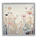 Stupell Industries Az-476-Framed Pastel Poppy Meadow Framed On Canvas by Irena Orlov Print Canvas in Gray | 17 H x 17 W x 1.5 D in | Wayfair