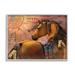 Stupell Industries Kiowa Gold Stallion by Laurie Prindle Wood in Brown | 11 H x 14 W x 1.5 D in | Wayfair az-052_gff_11x14
