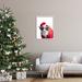 Stupell Industries Az-639-Framed Pig In Holiday Clothes On Wood Print Wood in Brown/Red | 30 H x 24 W x 1.5 D in | Wayfair az-639_wfr_24x30