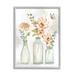Stupell Industries Az-391-Framed Butterfly & Pink Florals Print Canvas in Pink/White | 20 H x 16 W x 1.5 D in | Wayfair az-391_gff_16x20