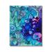 Stupell Industries Az-949-Framed Blue Modern Sea Life On Canvas by Amy Tieman Print Canvas in White | 48 H x 36 W x 1.5 D in | Wayfair