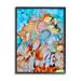 Stupell Industries Abstract Coral Reef Pattern by Amy Tieman Canvas | 14 H x 11 W x 1.5 D in | Wayfair az-953_fr_11x14