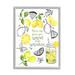 Stupell Industries Ba-995-Framed Make Lemonade Kitchen Phrase Framed On Wood By the Lakeside Wood in Brown/Yellow | 14 H x 11 W x 1.5 D in | Wayfair