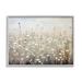 Stupell Industries Bb-286-Framed Abstract Speckled Flowers Framed On Wood Painting Wood in Brown | 24 H x 30 W x 1.5 D in | Wayfair